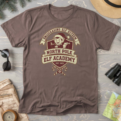 North Pole Elf Academy Comfort Colors T-Shirt