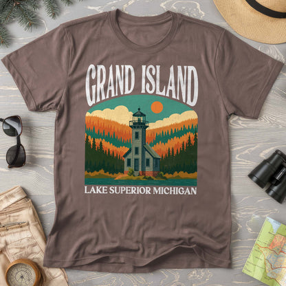 Grand Island Michigan "Big and Bold" Comfort Colors T-Shirt