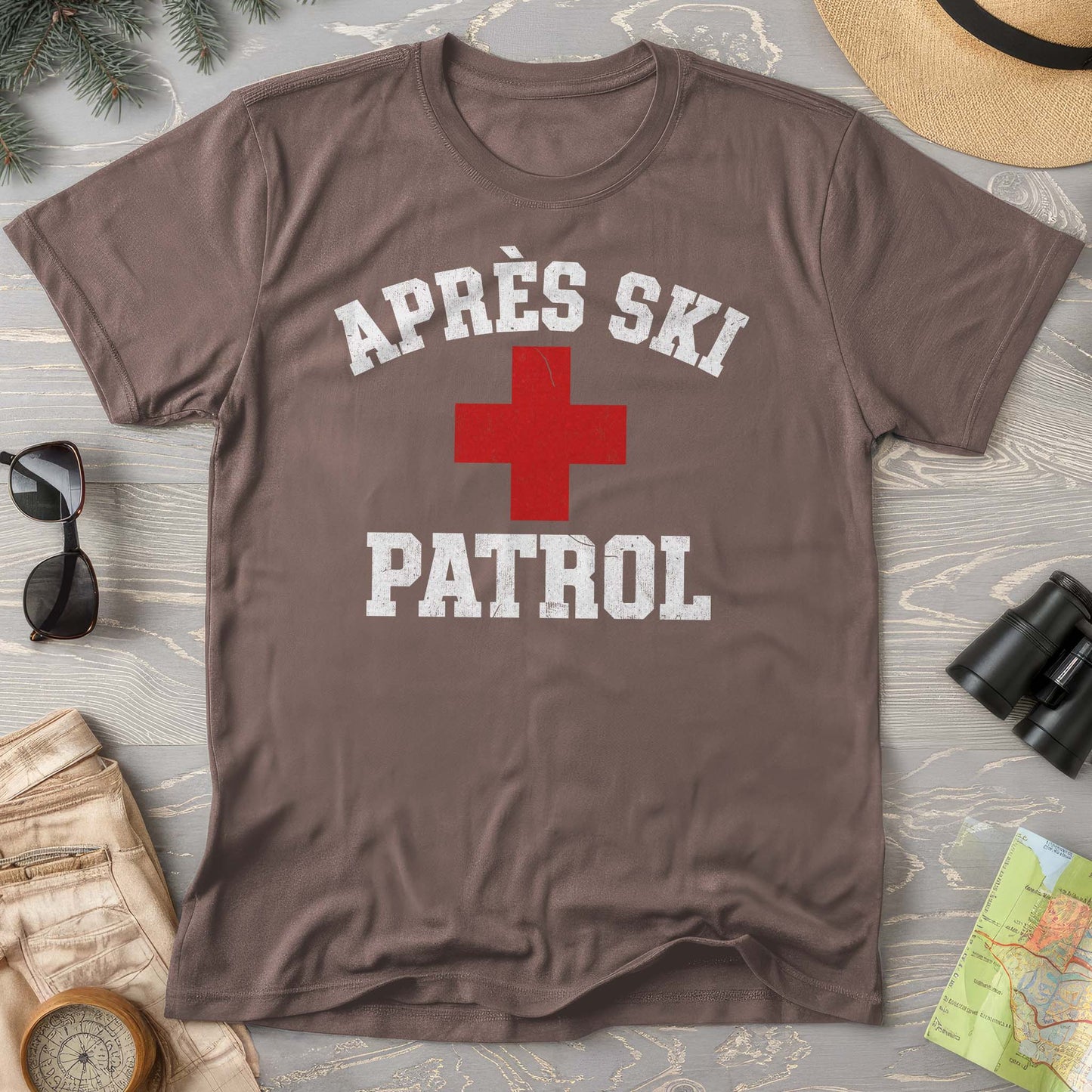Après Ski Patrol Comfort Colors T-Shirt