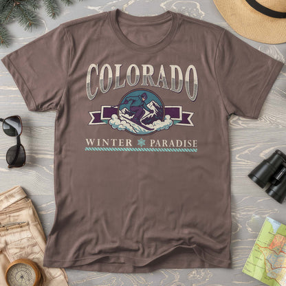 Colorado 90's Retro Ski Sprint Comfort Colors T-shirt