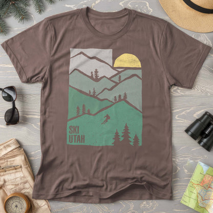Ski Utah Mountains T-Shirt