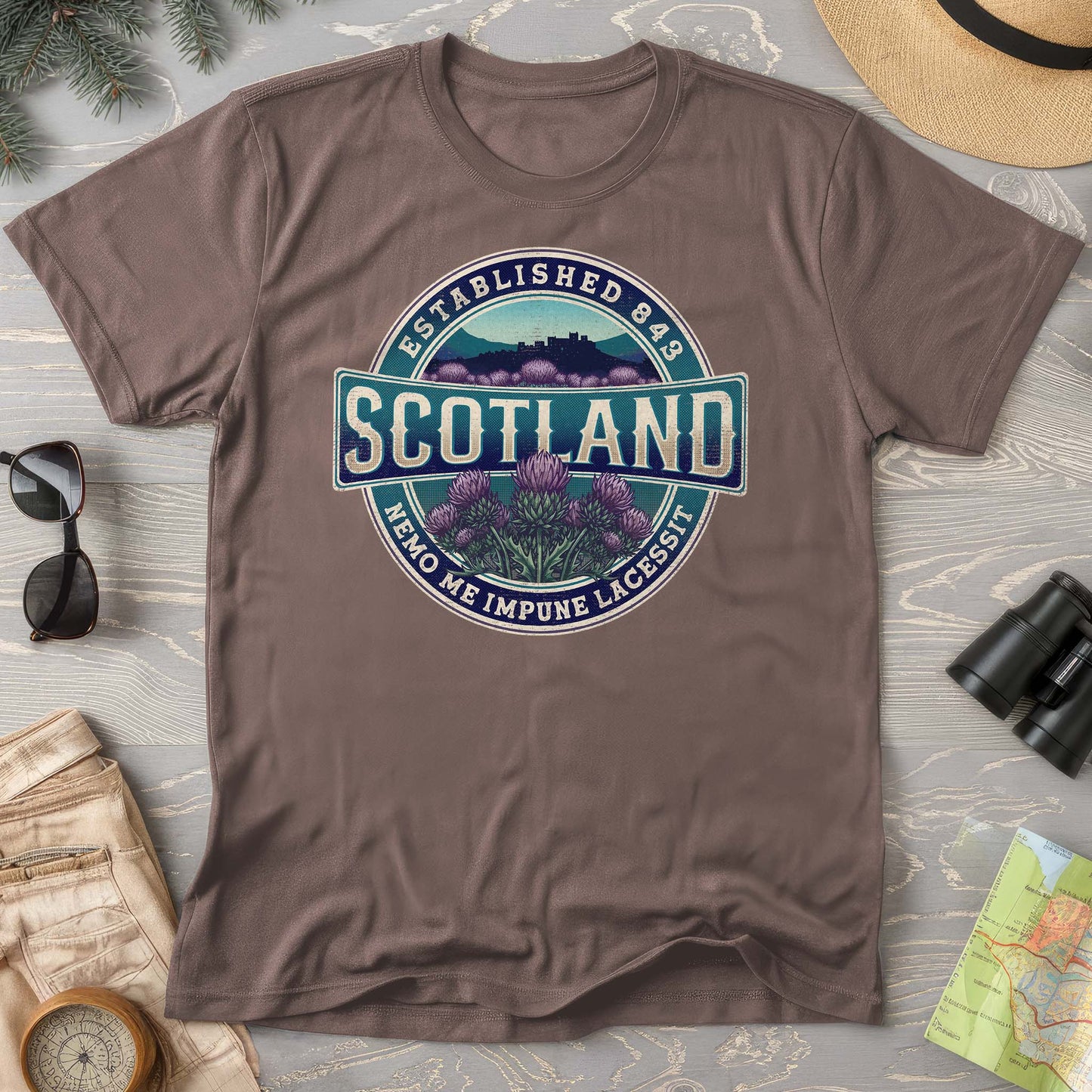 Scotland Badge Comfort Colors T-shirt