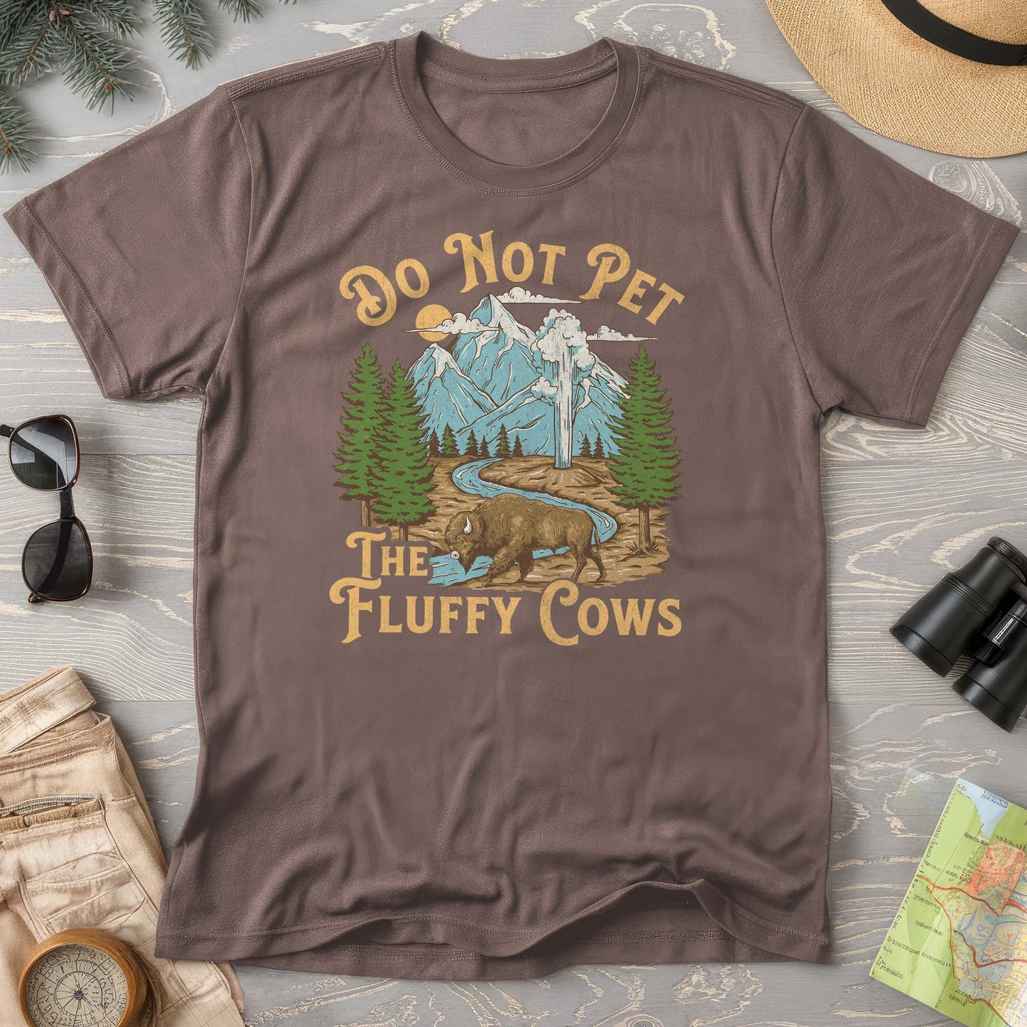 Fluffy Cows Yellowstone T-Shirt