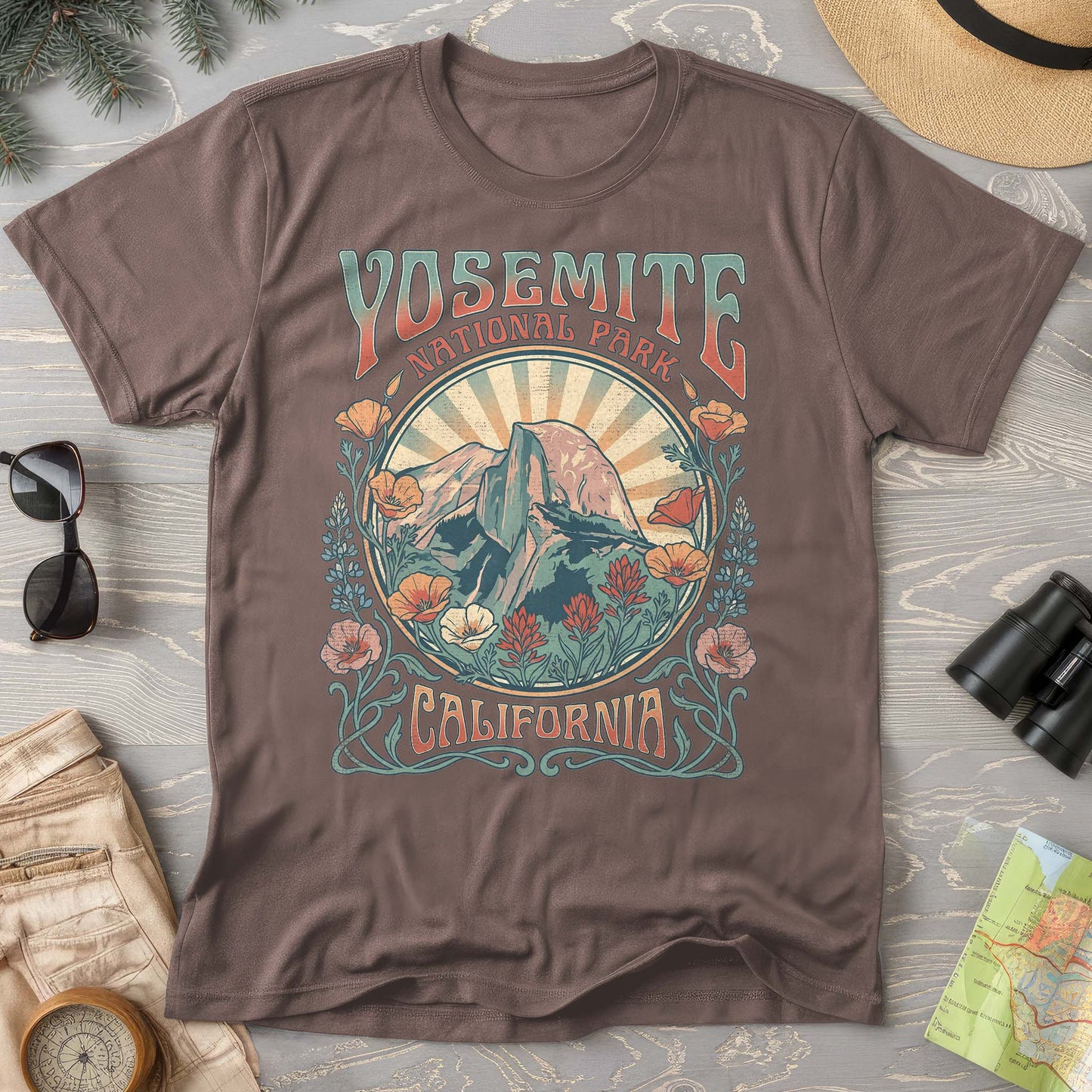 Yosemite Flower Power T-Shirt