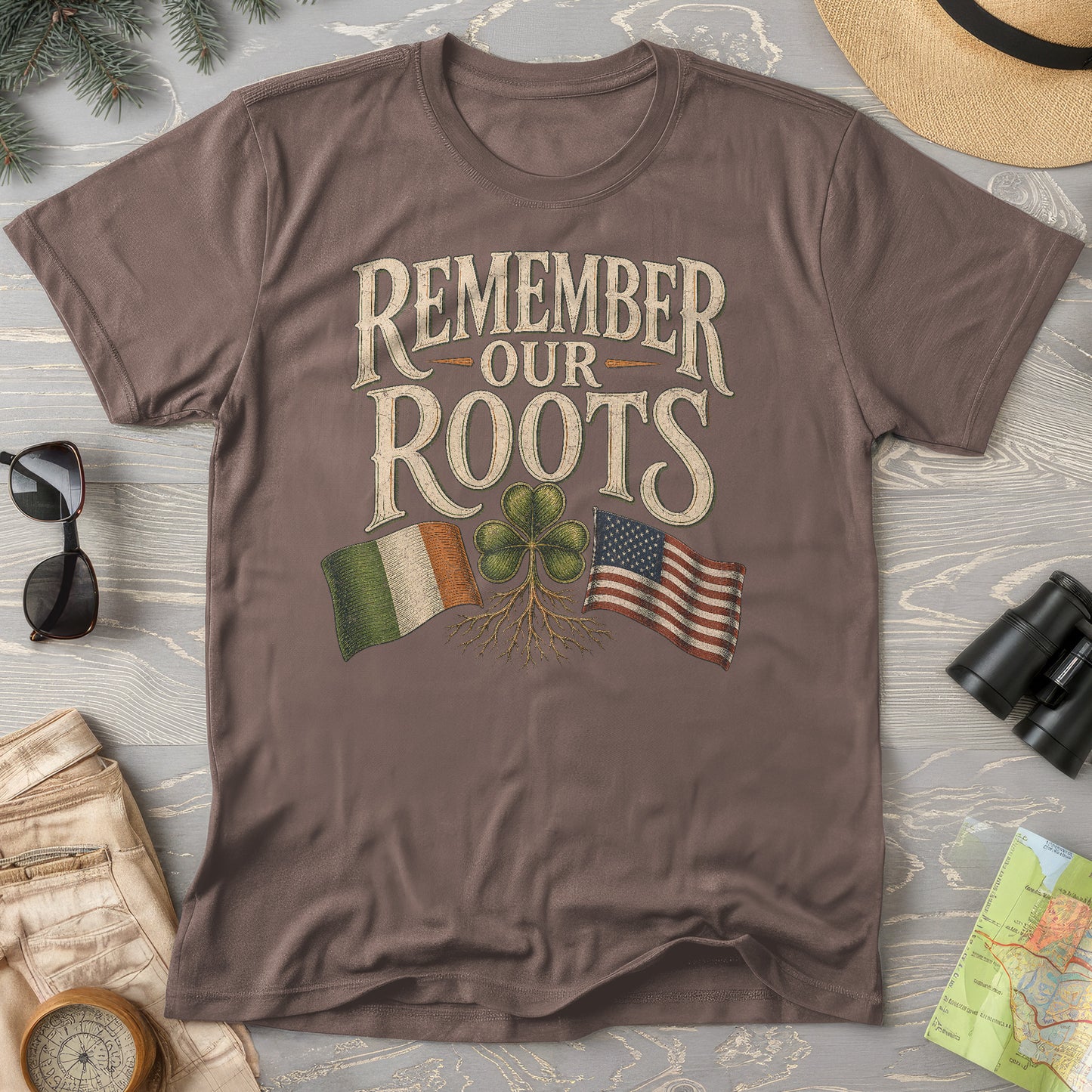 Remember Irish Roots T-Shirt