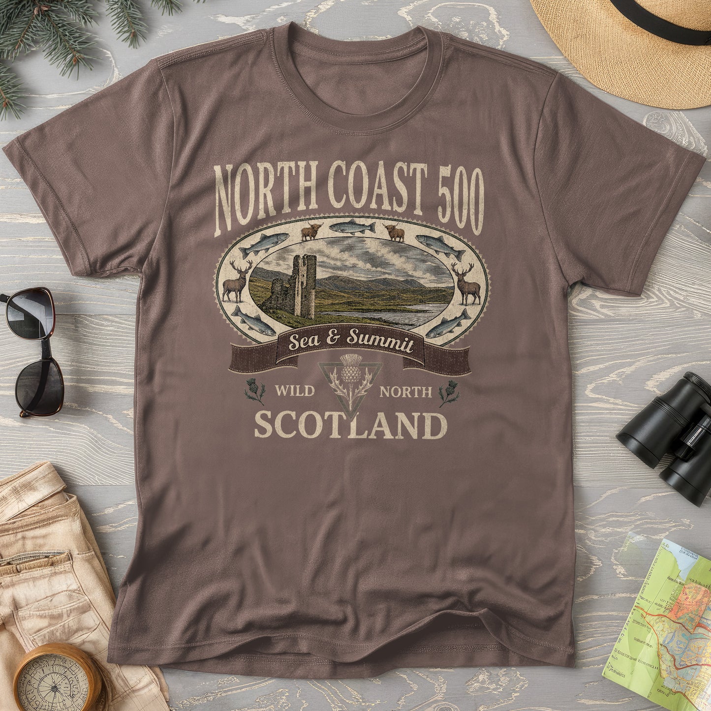 North Coast 500 Heritage T-Shirt