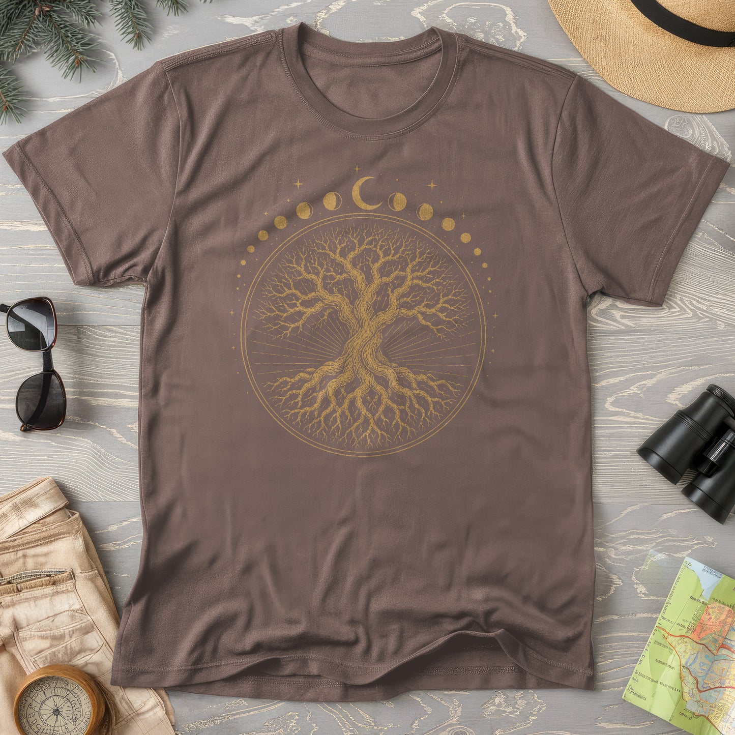 Moon Phase Tree T-Shirt