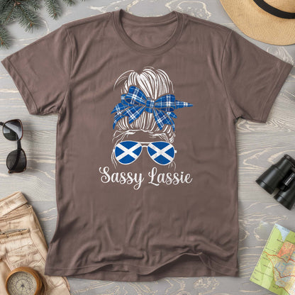 Scottish Sassy Lassy T-shirt