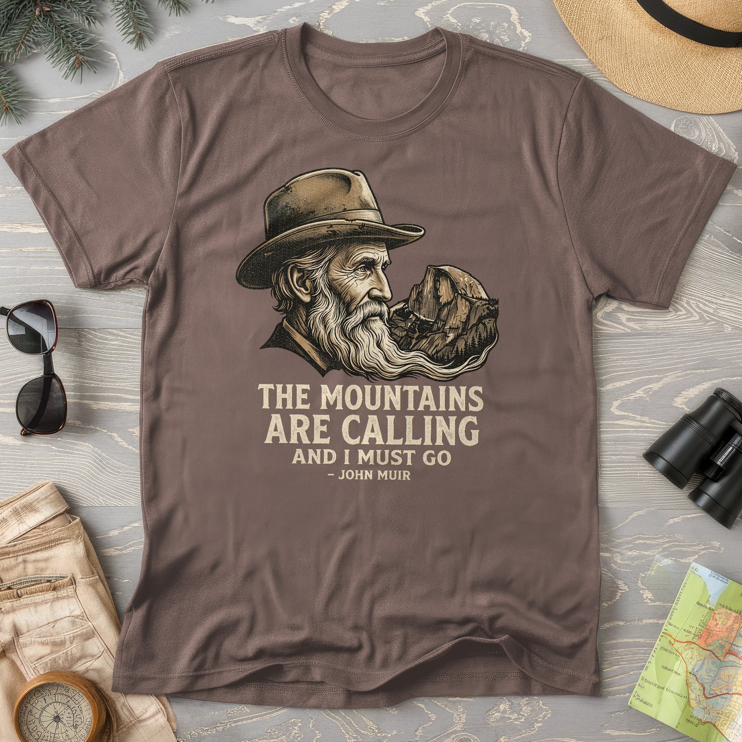 John Muir Mountains T-Shirt