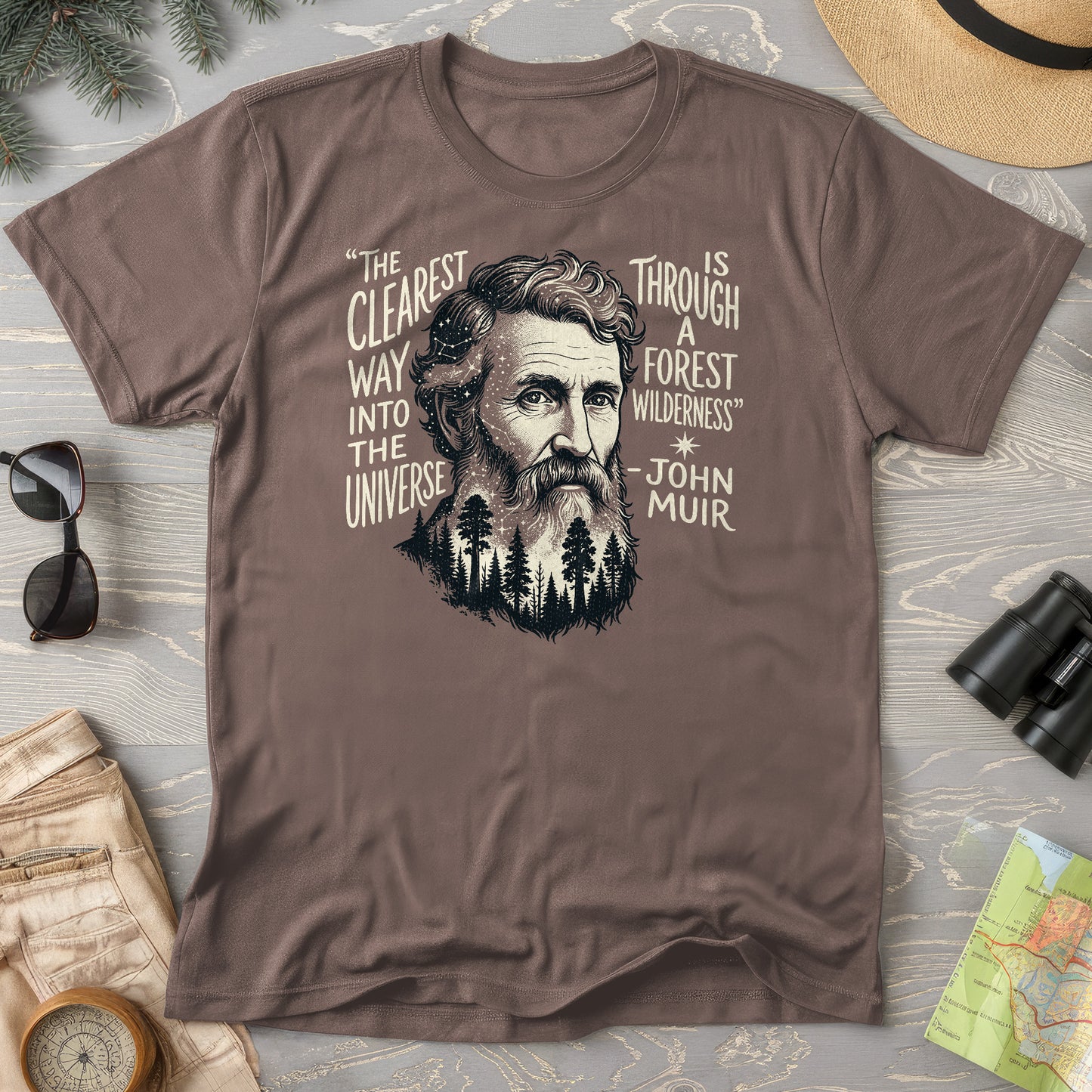 John Muir Universe T-Shirt