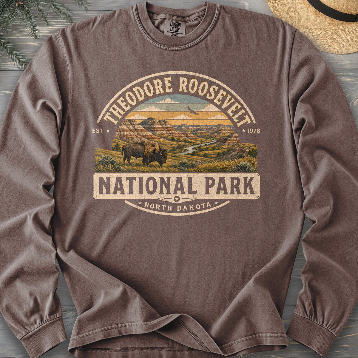 Theodore Roosevelt Medallion Long Sleeve Shirt