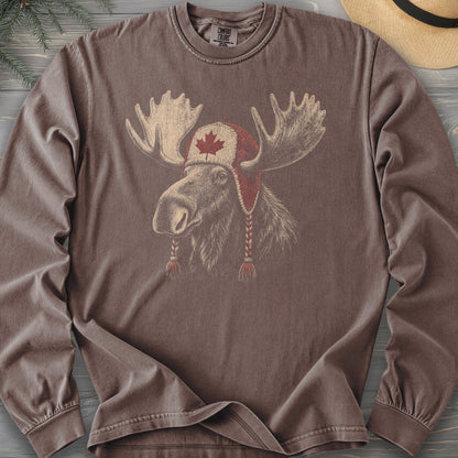 Canada Moose Cap Long Sleeve Shirt