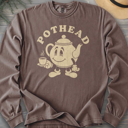 Pothead Teapot Long Sleeve Shirt