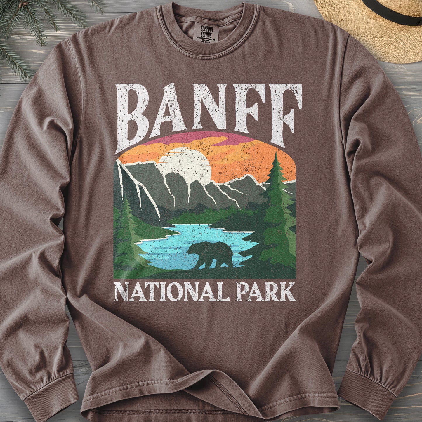 Banff National Park "Big and Bold" Long Sleeve Shirt