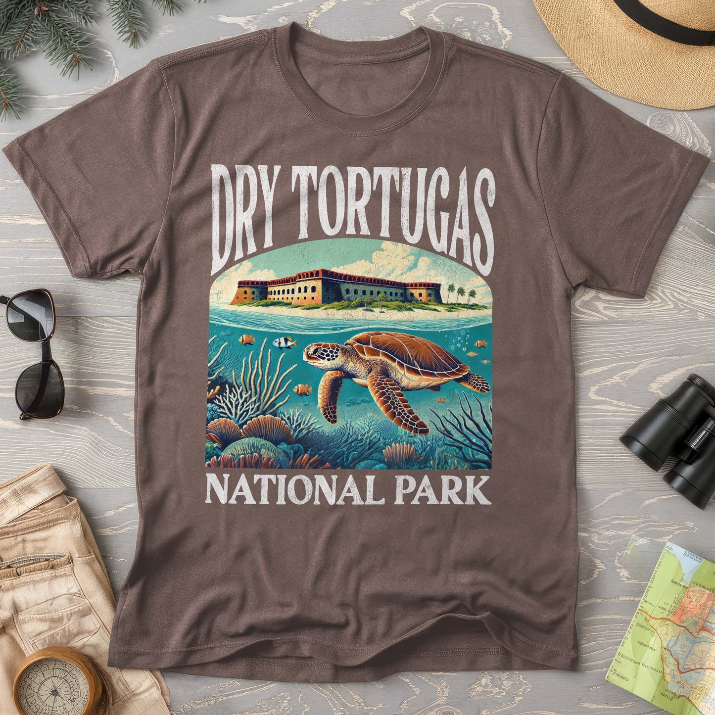 Dry Tortugas National Park "Big and Bold" Comfort Colors T-Shirt