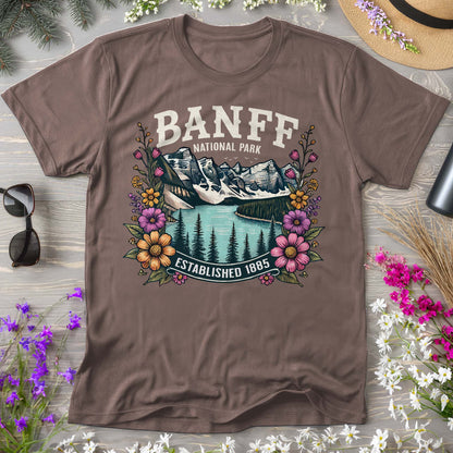 Banff National Park "Wildflower" Comfort Colors T-Shirt