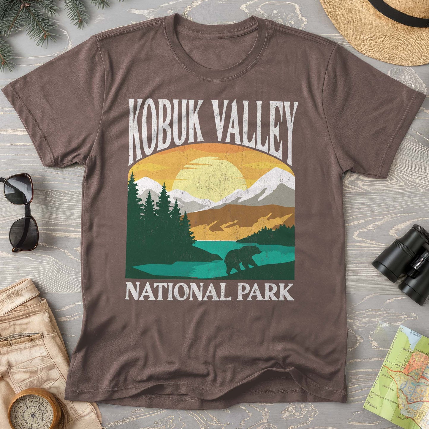 Kobuk Valley National Park "Big and Bold" Comfort Colors T-Shirt