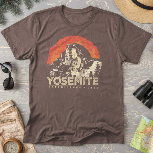 Bargain Bin Overstock! Yosemite National Park "Vintage Half Dome" Comfort Colors T-Shirt