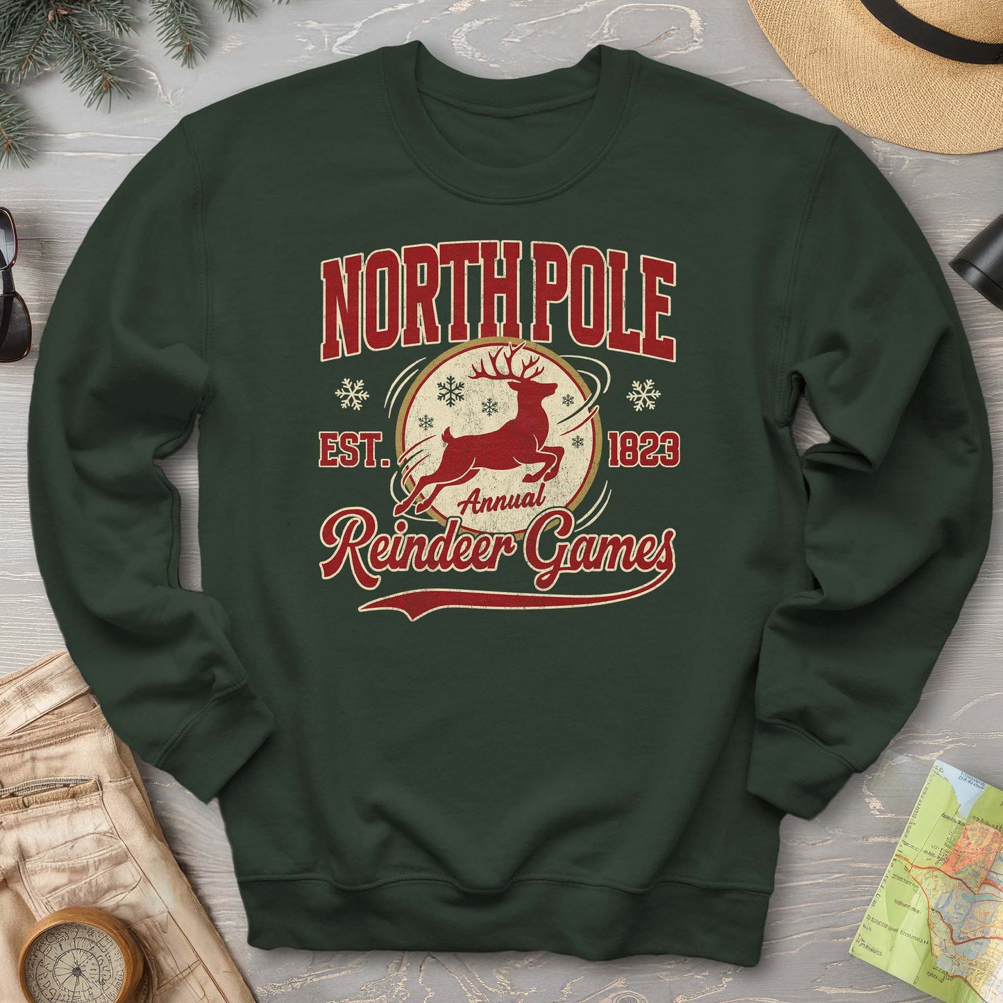 North Pole Annual Reindeer Games Sweatshirt