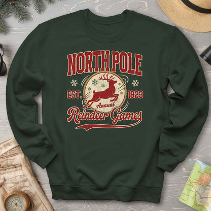 North Pole Annual Reindeer Games Sweatshirt