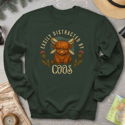 Easily Distracted By Coos Sweatshirt