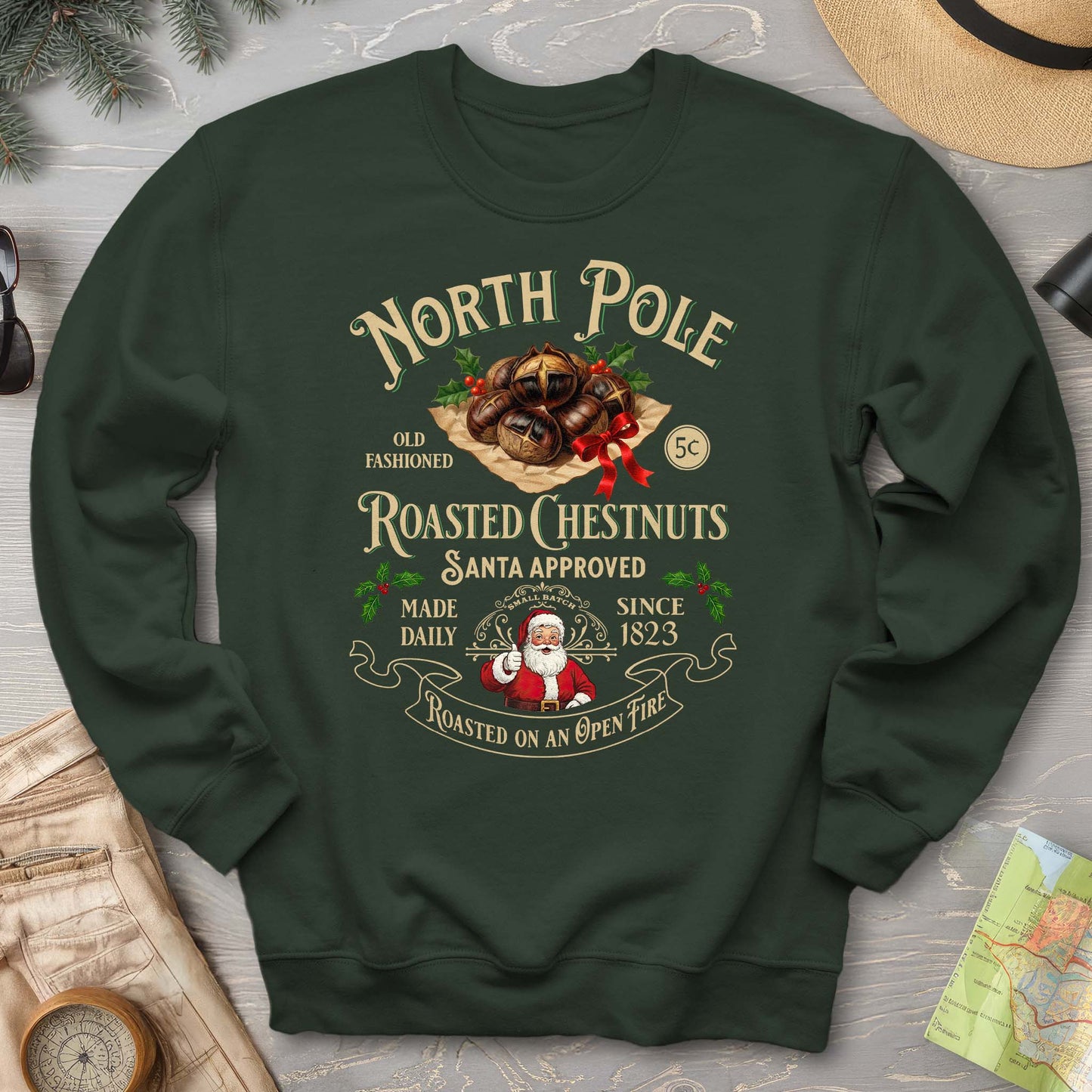 North Pole Roasted Chestnuts Sweatshirt