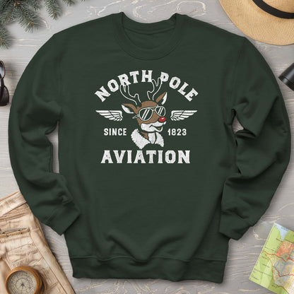 North Pole Aviation Sweatshirt
