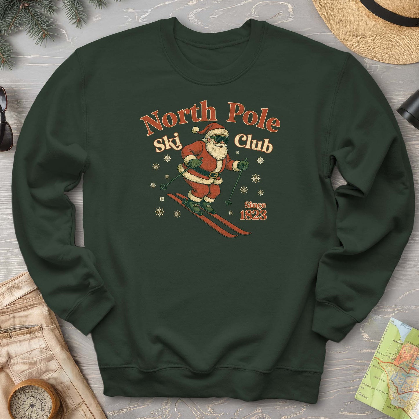 North Pole Ski Club Sweatshirt