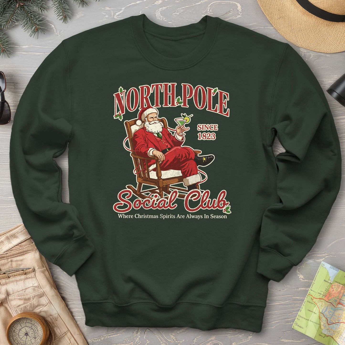North Pole Social Club Sweatshirt