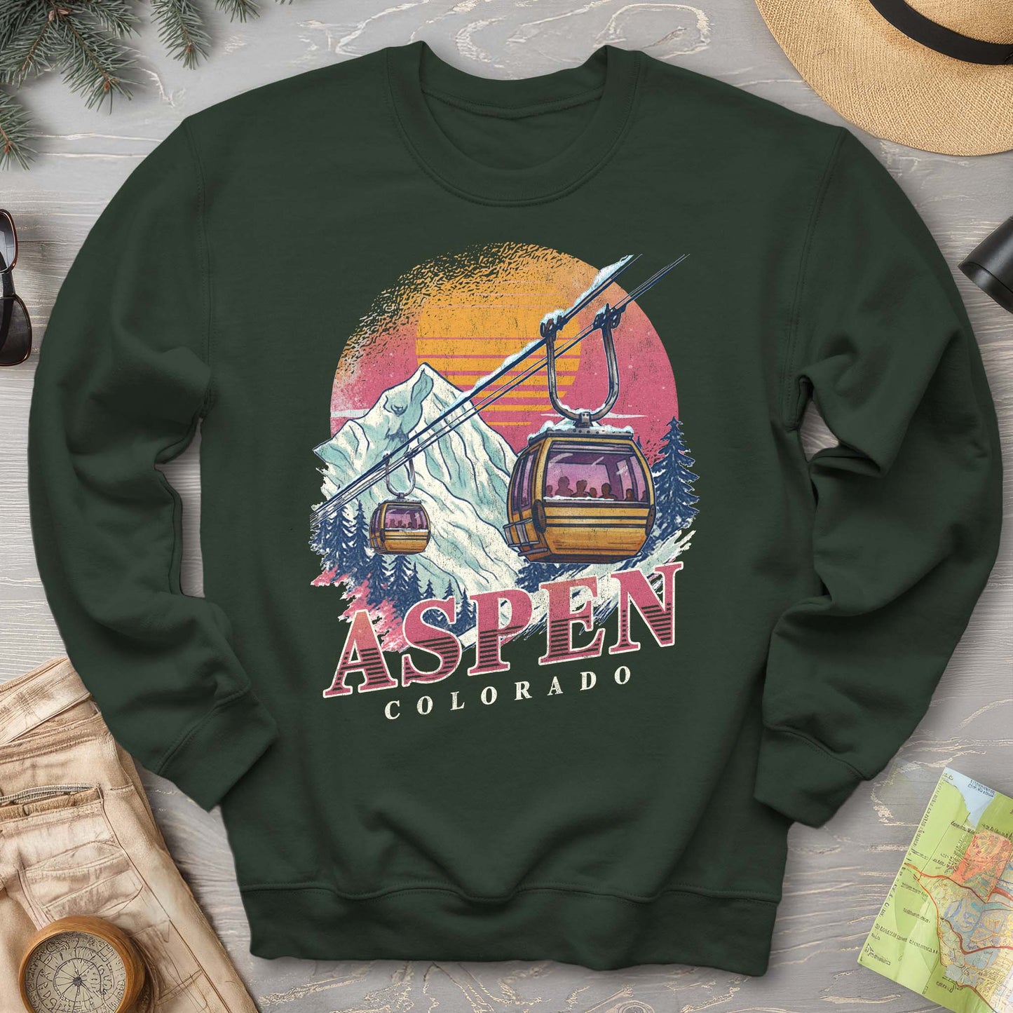 Aspen Retro Blast Sweatshirt