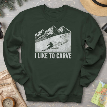 I Like To Carve Sweatshirt
