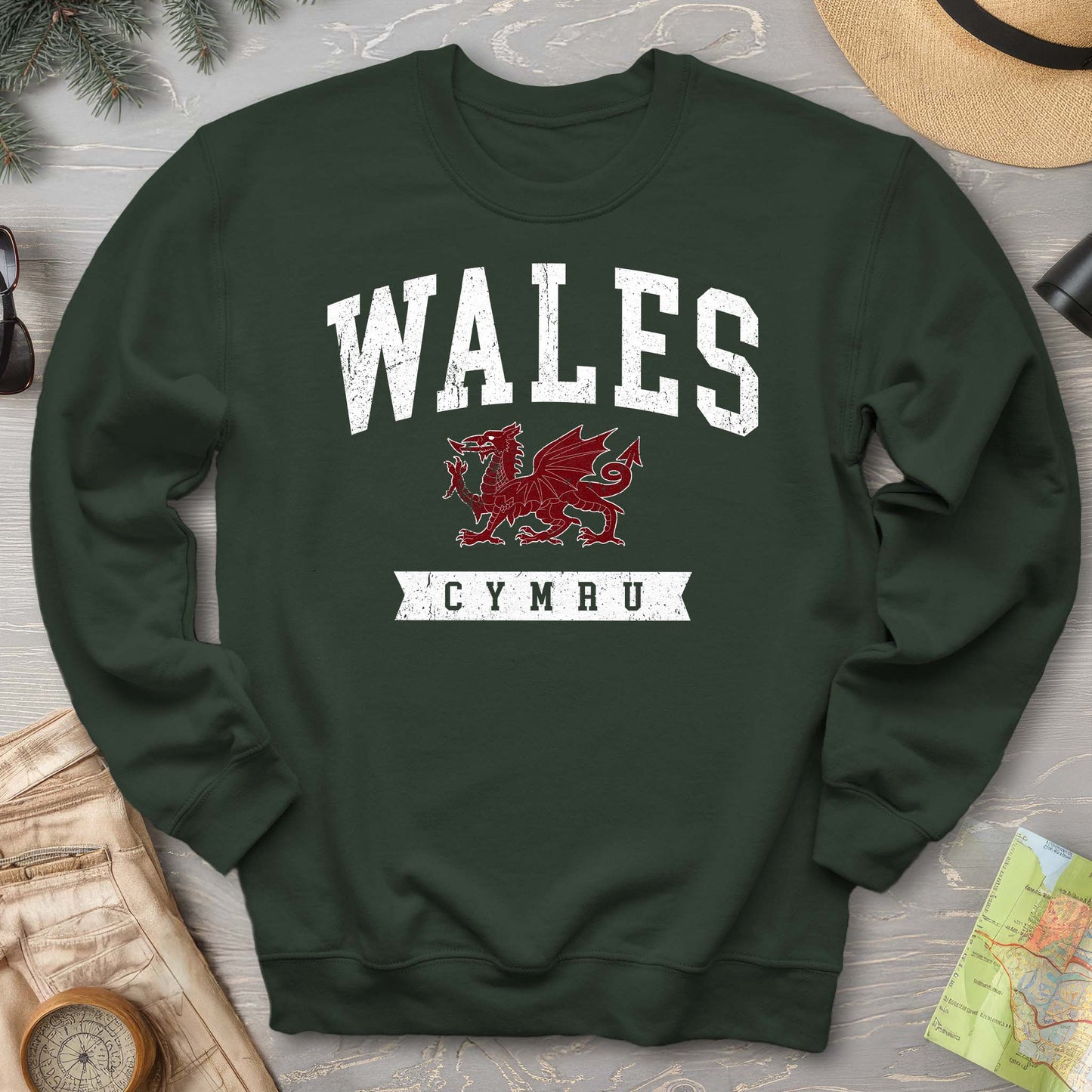 Wales Varsity Dragon Sweatshirt
