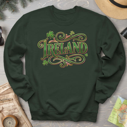 Ireland Glitter Pop Sweatshirt