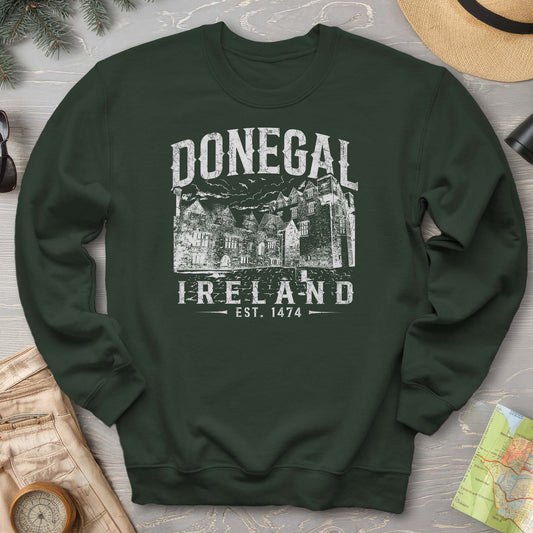 Donegal Ireland Vintage Print Sweatshirt