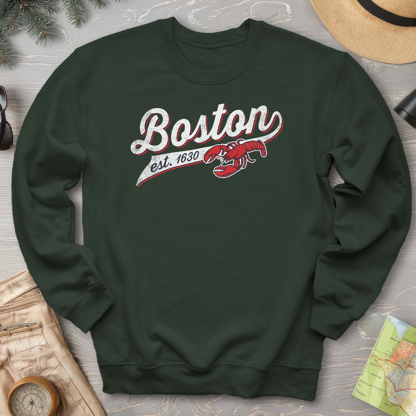 Boston Banner Sweatshirt