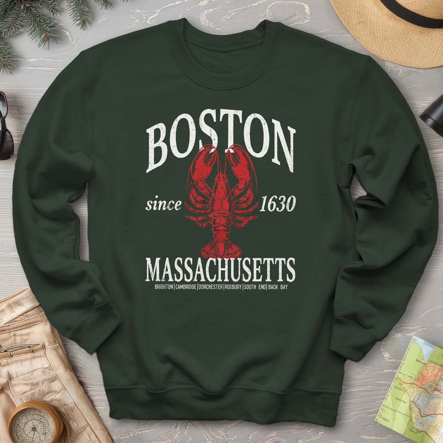 Boston Classic Lobster Sweatshirt
