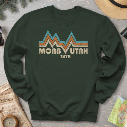 Moab Utah Retro Sweatshirt