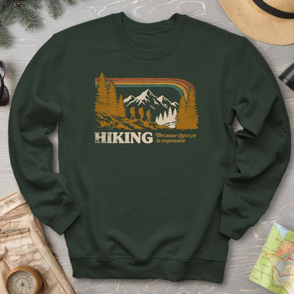 Hiking Retro Therapy Sweatshirt