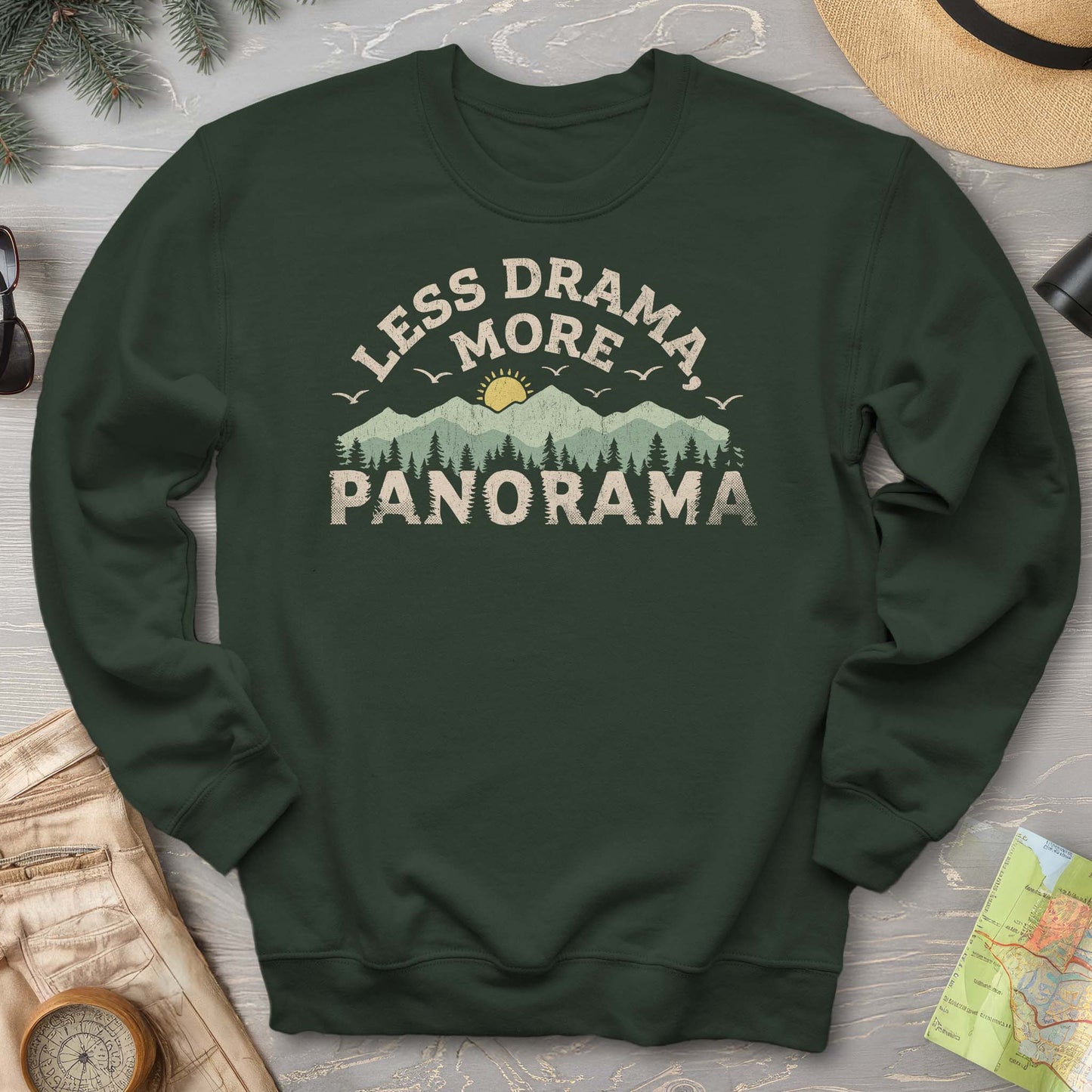 Less Drama More Panorama Sweatshirt
