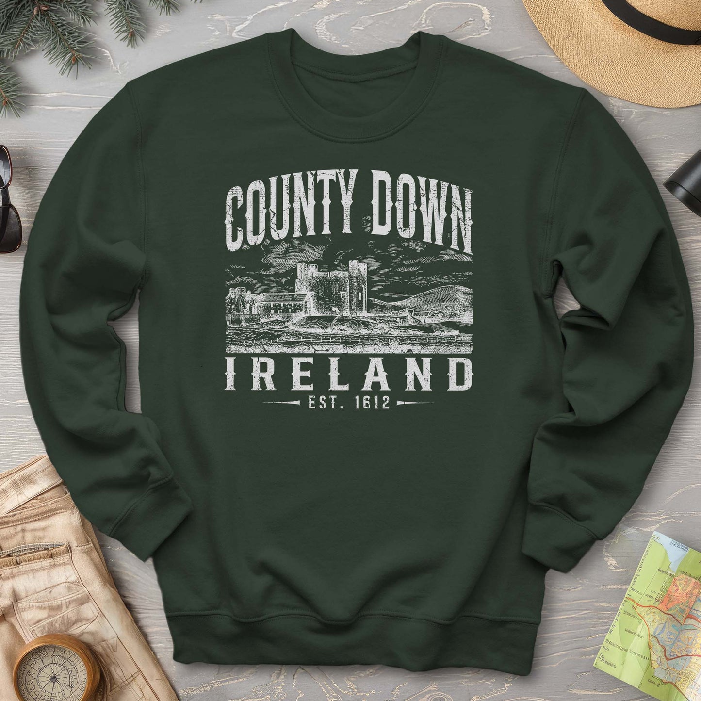 County Down Ireland Sweatshirt