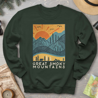 Smoky Mountains Scandi Sweatshirt