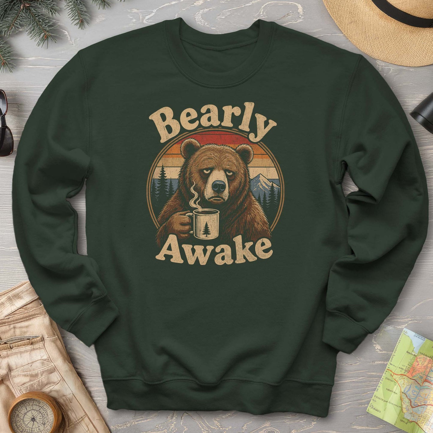 Bearly Awake Sweatshirt