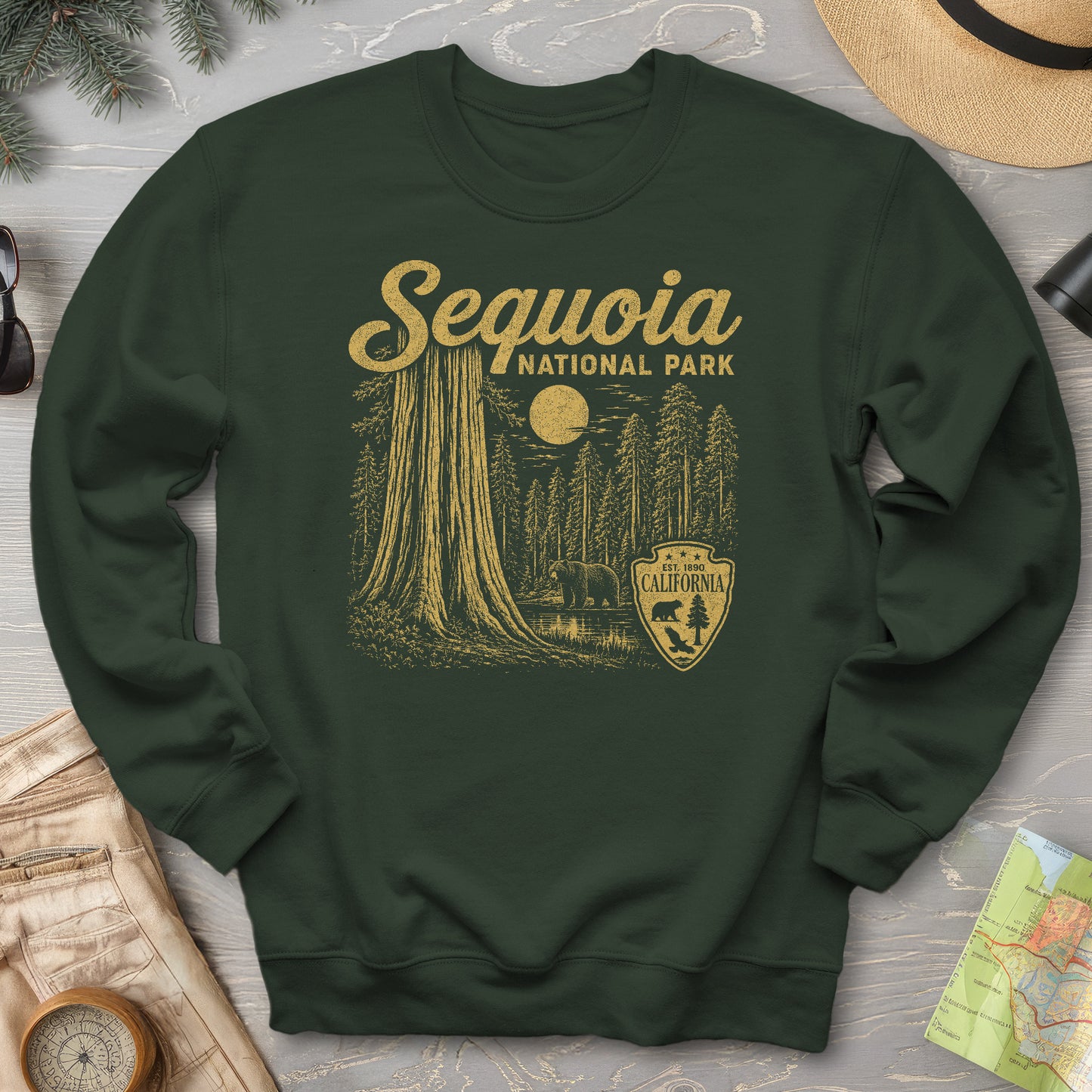 Sequoia Vintage Sketch Sweatshirt