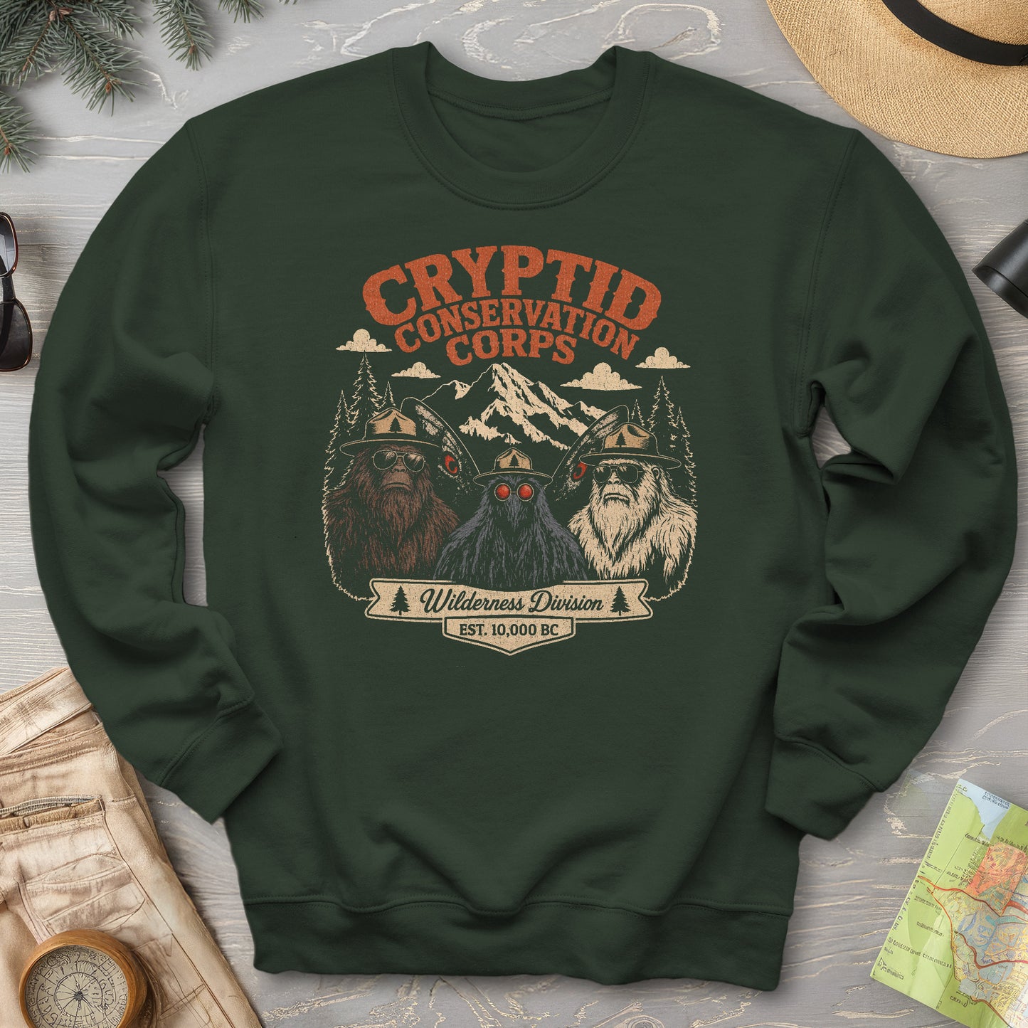 Cryptid Conservation Corps Sweatshirt