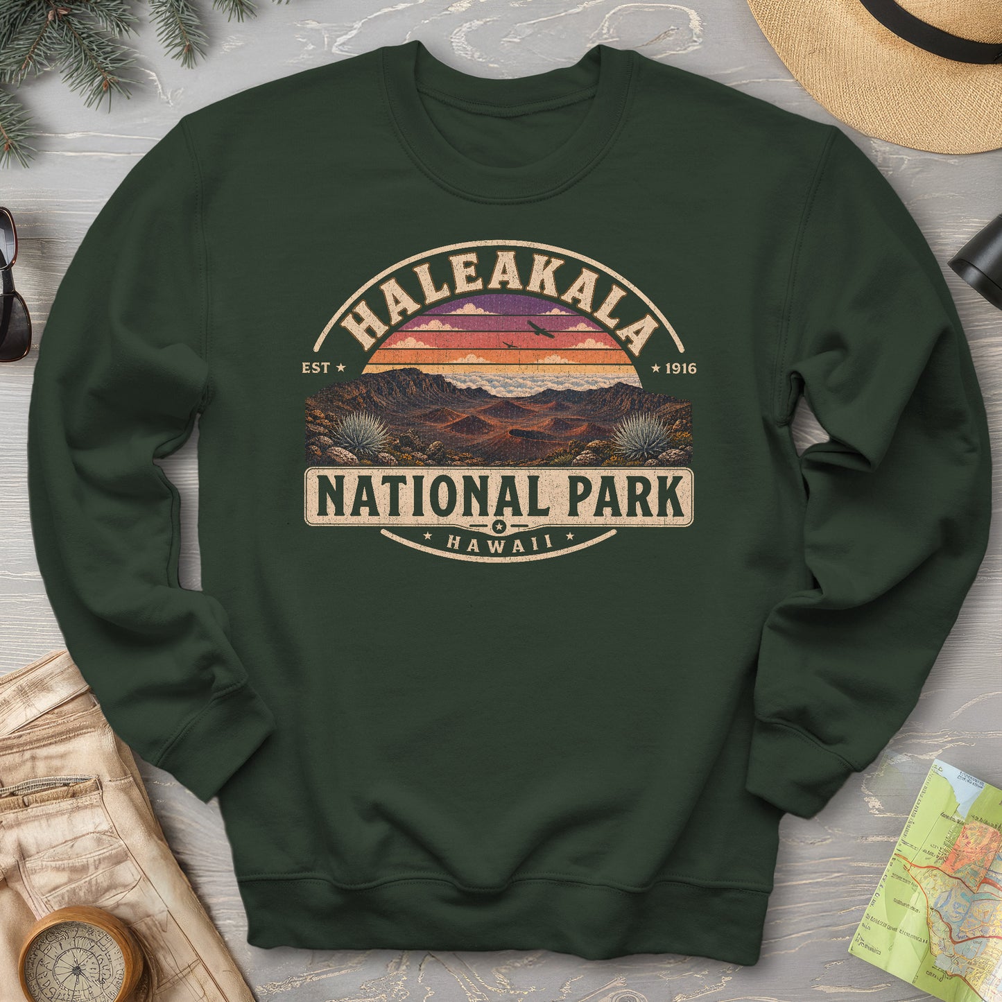 Haleakala Medallion Sweatshirt