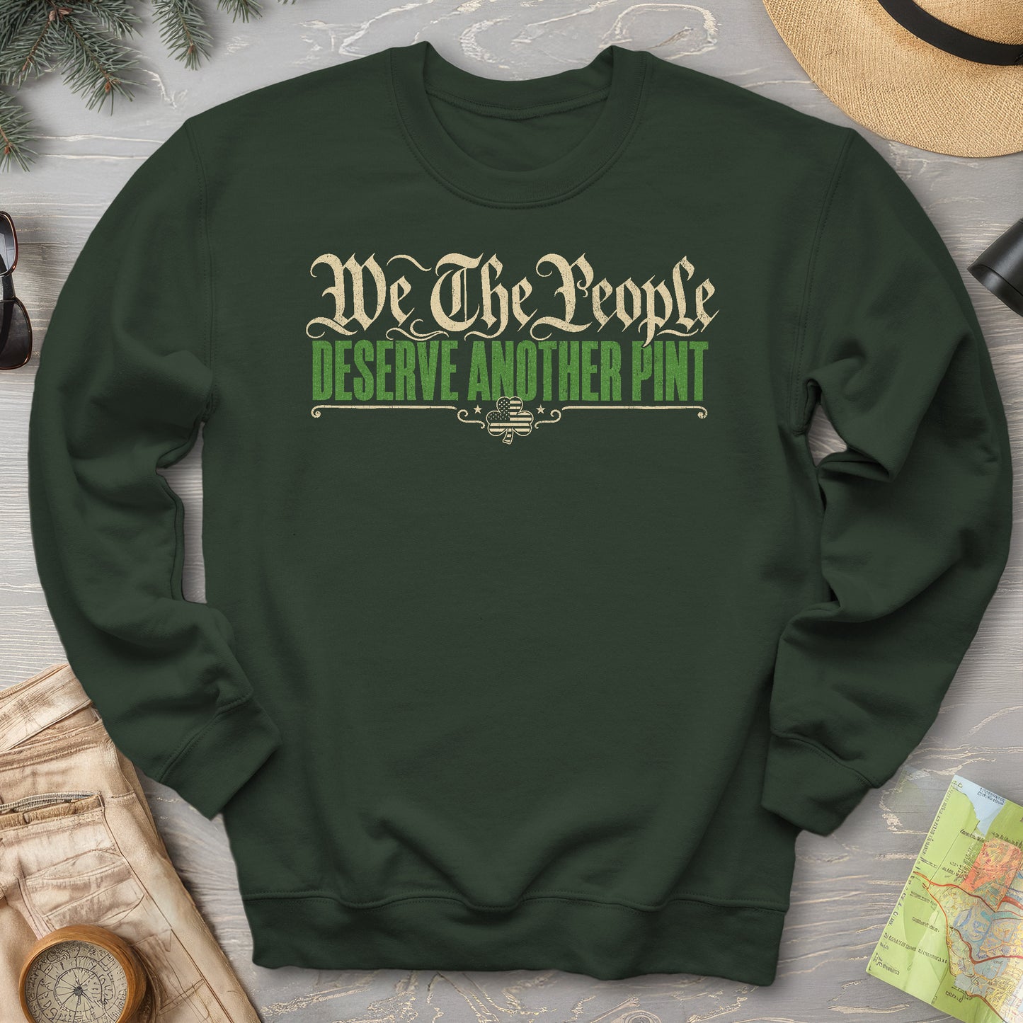 We The People Irish Pint Sweatshirt
