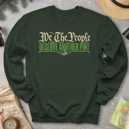 We The People Irish Pint Sweatshirt