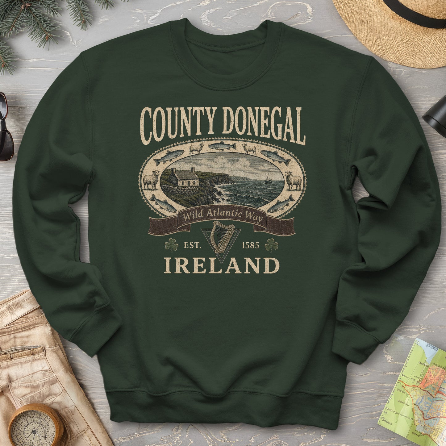 County Donegal Heritage Sweatshirt