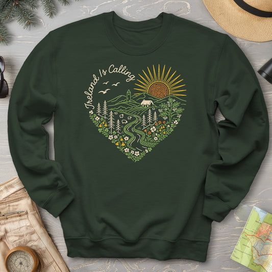 Ireland is Calling Heart Sweatshirt