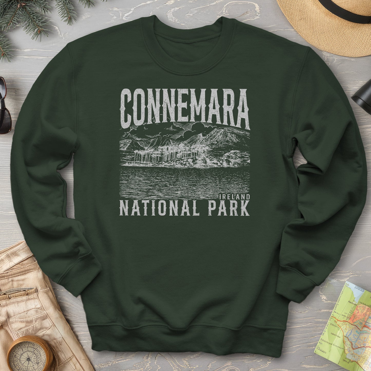 Connemara Ireland Sketch Sweatshirt